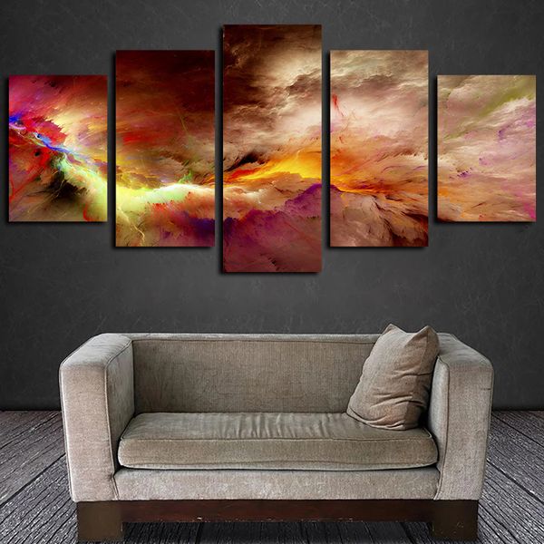 5 panels psychedelic nebula space gradient colorful cloud artworks modern canvas wall art canvas print oil painting wall decor
5 panels psychedelic nebula space gradient colorful cloud artworks modern canvas wall art canvas print oil painting wall decor