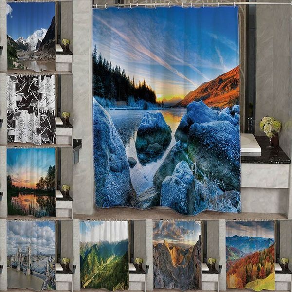 2019 new modern home decorative shower curtain 180x180cm waterproof fabric scenic hd printed bath curtain for bathroom shower ta
2019 new modern home decorative shower curtain 180x180cm waterproof fabric scenic hd printed bath curtain for bathroom shower ta
