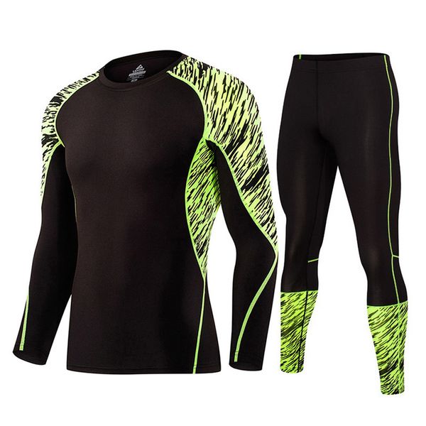 men's sport running suit thermal underwear base layer 2 piece tracksuit men compression for gym clothes crossfit tshirt leggings, Black;blue
men's sport running suit thermal underwear base layer 2 piece tracksuit men compression for gym clothes crossfit tshirt leggings, Black;blue