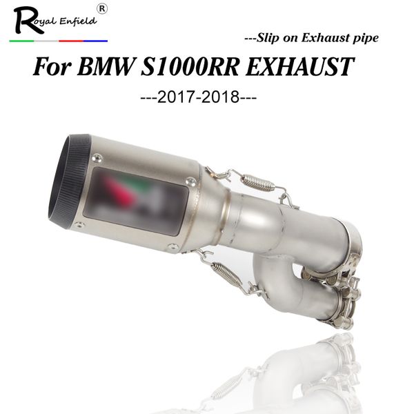motorcycle exhaust muffler system middle pipe parts motorbike exhaust with db killer for s1000rr s1000r s1000xr 2018 2017
motorcycle exhaust muffler system middle pipe parts motorbike exhaust with db killer for s1000rr s1000r s1000xr 2018 2017