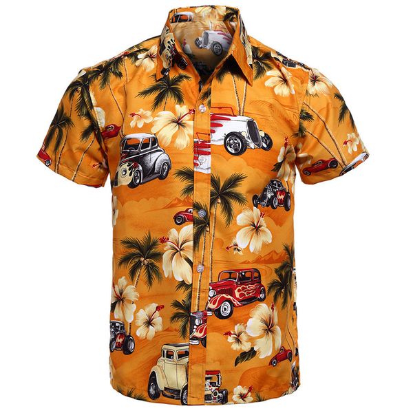 mens hawaiian shirt casual camisa masculina spring and summer fashion couple personal printed short-sleeved beach l-4xl, White;black
mens hawaiian shirt casual camisa masculina spring and summer fashion couple personal printed short-sleeved beach l-4xl, White;black
