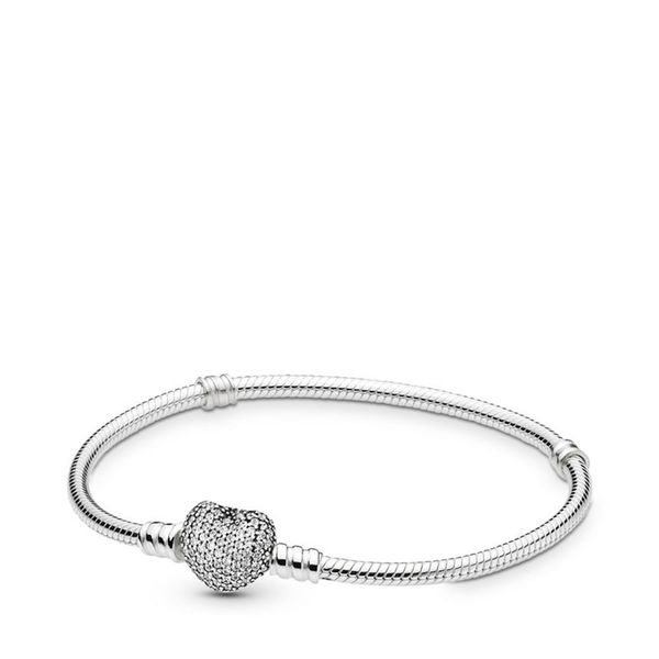 gchic pave heart shape buckle snake chain bracelet diy beads bracelet fit original pandora charm women fashion bracelet pulseras, Black
gchic pave heart shape buckle snake chain bracelet diy beads bracelet fit original pandora charm women fashion bracelet pulseras, Black