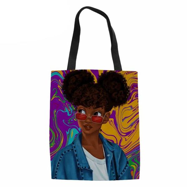 whereisart handle bag for women foldable shopping bags ladies black girls magic african canvas totes femlaes reusable bags
whereisart handle bag for women foldable shopping bags ladies black girls magic african canvas totes femlaes reusable bags