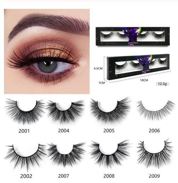 2 pairs/set natural crisscross long lashes 5d faux mink false eyelashes fashion fake eyelash lashes extension supplies
2 pairs/set natural crisscross long lashes 5d faux mink false eyelashes fashion fake eyelash lashes extension supplies