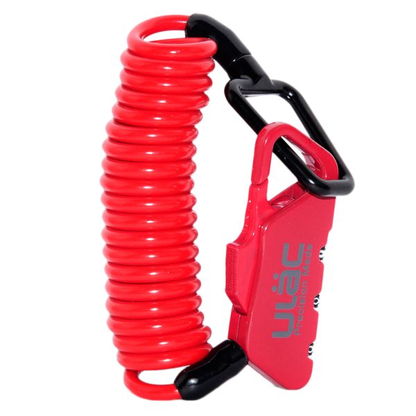 helmet lock with coiled security cable to secure motorcycle bike helmets, jackets and other gear - choice of color
helmet lock with coiled security cable to secure motorcycle bike helmets, jackets and other gear - choice of color