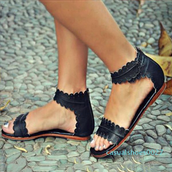 summer new women sandals beach holiday wind sandals bursting flat bottomed lace big girl sandals size:eur 35~43 c27, Black
summer new women sandals beach holiday wind sandals bursting flat bottomed lace big girl sandals size:eur 35~43 c27, Black