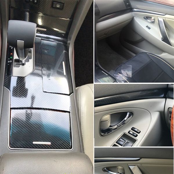 for toyota camry xv40 2006-2011 interior central control panel door handle 5dcarbon fiber stickers decals car styling accessorie
for toyota camry xv40 2006-2011 interior central control panel door handle 5dcarbon fiber stickers decals car styling accessorie