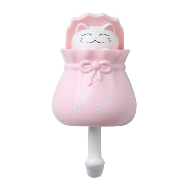 strong bearing cute wall mounted door back sundries bedroom self adhesive clothes cartoon cat decorative abs key hook no trace
strong bearing cute wall mounted door back sundries bedroom self adhesive clothes cartoon cat decorative abs key hook no trace