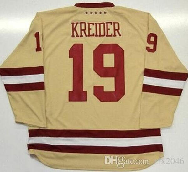 Custom #19 CHRIS KREIDER EAGLES ICE HOCKEY JERSEY NEW YORK RANGERS CUSTOMIZED ANY SIZE NAME & NUMBER STITCH Logos embroidered
Custom #19 CHRIS KREIDER EAGLES ICE HOCKEY JERSEY NEW YORK RANGERS CUSTOMIZED ANY SIZE NAME & NUMBER STITCH Logos embroidered