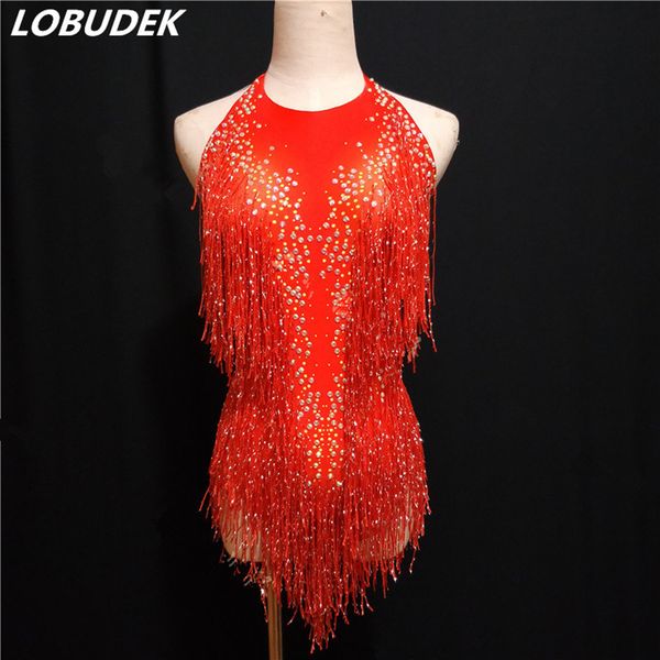 sparkly crystals zentai red tassels bodysuit backless skinny jumpsuit bar nightclub women singer dj performance dance wear, Black
sparkly crystals zentai red tassels bodysuit backless skinny jumpsuit bar nightclub women singer dj performance dance wear, Black