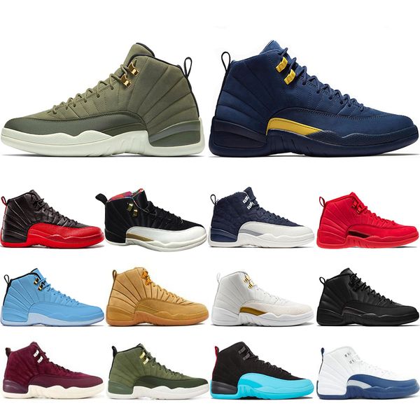 Wholesale New 12 12s Basketball Shoes For Man CNY Michigan Wntr Gym Red NYC Wool Bulls XII Designer Shoe Sports Mens Trainers Sneakers
Wholesale New 12 12s Basketball Shoes For Man CNY Michigan Wntr Gym Red NYC Wool Bulls XII Designer Shoe Sports Mens Trainers Sneakers