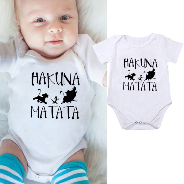 dermspe 2019 jumpsuits newborn baby boy girl clothes rompers costumes hakuna matata outfits set white
dermspe 2019 jumpsuits newborn baby boy girl clothes rompers costumes hakuna matata outfits set white