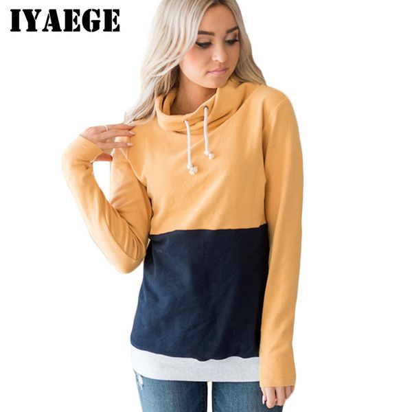 autumn women hoodies long sleeve turtleneck pullover sweatshirt female casual harajuku patchwork hoodie sudadera mujer 2018, Black
autumn women hoodies long sleeve turtleneck pullover sweatshirt female casual harajuku patchwork hoodie sudadera mujer 2018, Black