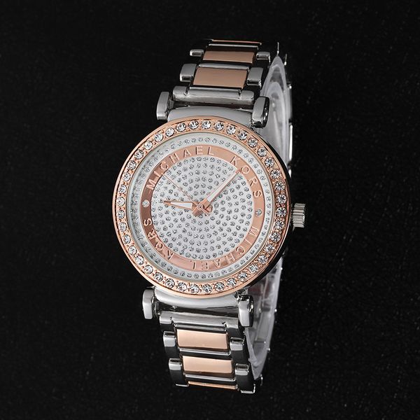 2019 new watch women fashion brand ladies wristwatches gifts for girl full stainless steel rhinestone quartz watch, Slivery;brown
2019 new watch women fashion brand ladies wristwatches gifts for girl full stainless steel rhinestone quartz watch, Slivery;brown