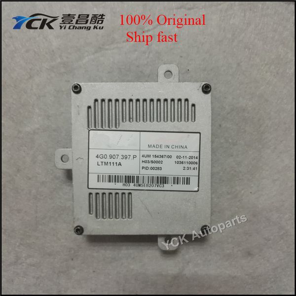 1pc yck original led driver drl modul control unit 4g0.907.397.p 4g0907397p (genuine and used
1pc yck original led driver drl modul control unit 4g0.907.397.p 4g0907397p (genuine and used