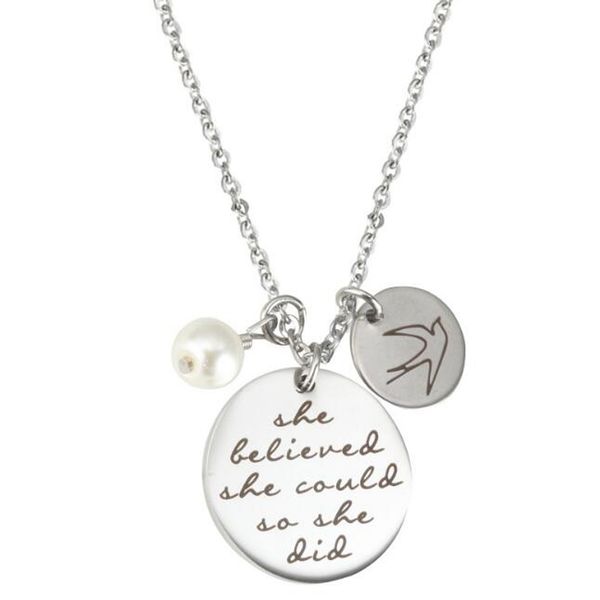 fashion stainless steel engravable round necklace pearl pendant keyring beautiful gift, Silver
fashion stainless steel engravable round necklace pearl pendant keyring beautiful gift, Silver