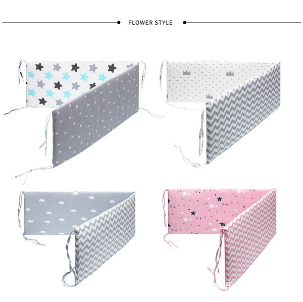 130cm*30cm nordic stars design baby bed thicken bumpers one-piece crib around cushion cot protector pillows newborns room decor
130cm*30cm nordic stars design baby bed thicken bumpers one-piece crib around cushion cot protector pillows newborns room decor