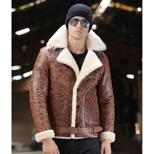 2019 men fashion shearling fur natural sheepskin fur jacket winter brown black real clothing turn-down collar overcoat
2019 men fashion shearling fur natural sheepskin fur jacket winter brown black real clothing turn-down collar overcoat