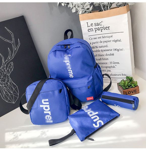 new four-piece letter backpack casual breathable canvas multi-purpose universal back packs student bag for men outdoor sports bag
new four-piece letter backpack casual breathable canvas multi-purpose universal back packs student bag for men outdoor sports bag