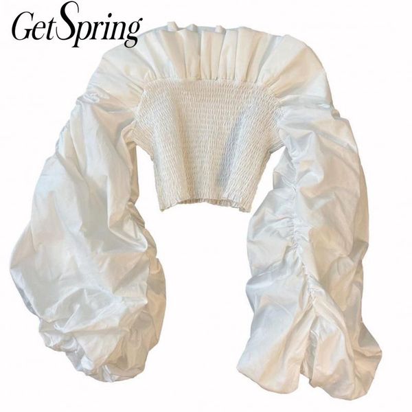 getspring women blouse puff sleeve short womens blouses vintage white black long sleeve woman blouses shirts 2020 fashion
getspring women blouse puff sleeve short womens blouses vintage white black long sleeve woman blouses shirts 2020 fashion