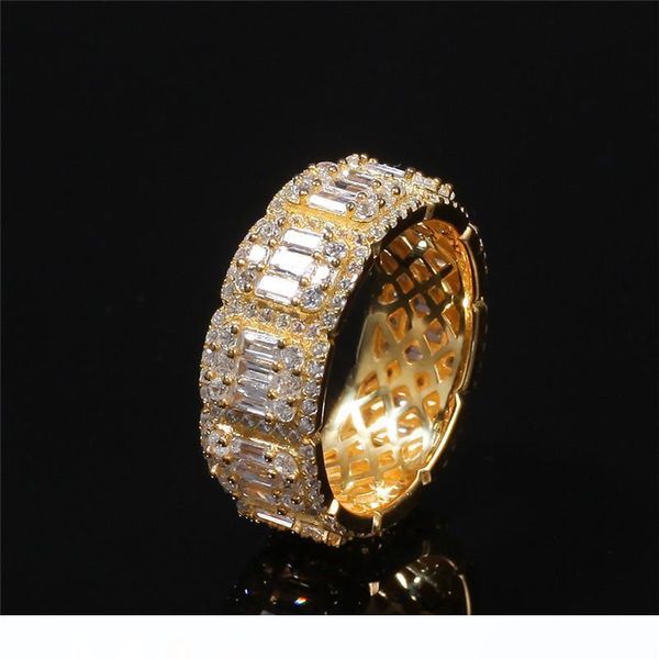 luxury designer iced out cz mens rings gold silver plated finger rings bling bling hip hop jewelry
luxury designer iced out cz mens rings gold silver plated finger rings bling bling hip hop jewelry