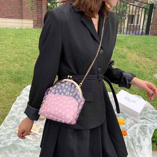 2020 new shoulder bag women's casual fashion korean version of the transparent bag chain fresh child and mother
2020 new shoulder bag women's casual fashion korean version of the transparent bag chain fresh child and mother