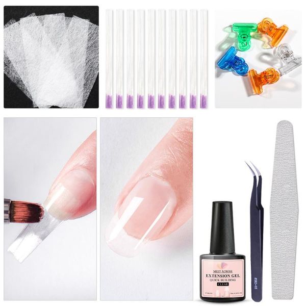 meet across quick building nail gel polish set with nail clips for fiber glass extension uv gel manicure art
meet across quick building nail gel polish set with nail clips for fiber glass extension uv gel manicure art