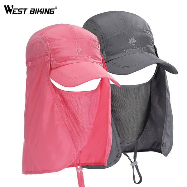 west biking sun runner cap uv protection visor bmx outdoor polyester fishing cap neck face flap hat quick-drying cycling caps, Black
west biking sun runner cap uv protection visor bmx outdoor polyester fishing cap neck face flap hat quick-drying cycling caps, Black