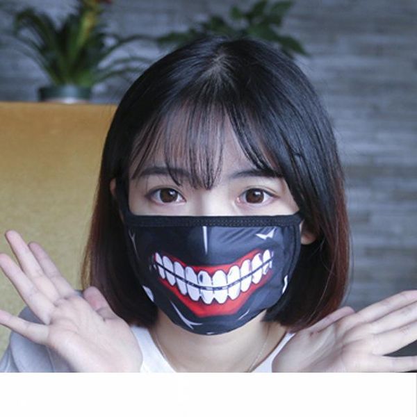 оптовая продажа-1 шт tokyo ghoul kaneki ken horror halloween cosplay mask зима хлопок смешной теплый рот антипылевая маска для лица с застеж
оптовая продажа-1 шт tokyo ghoul kaneki ken horror halloween cosplay mask зима хлопок смешной теплый рот антипылевая маска для лица с застеж
