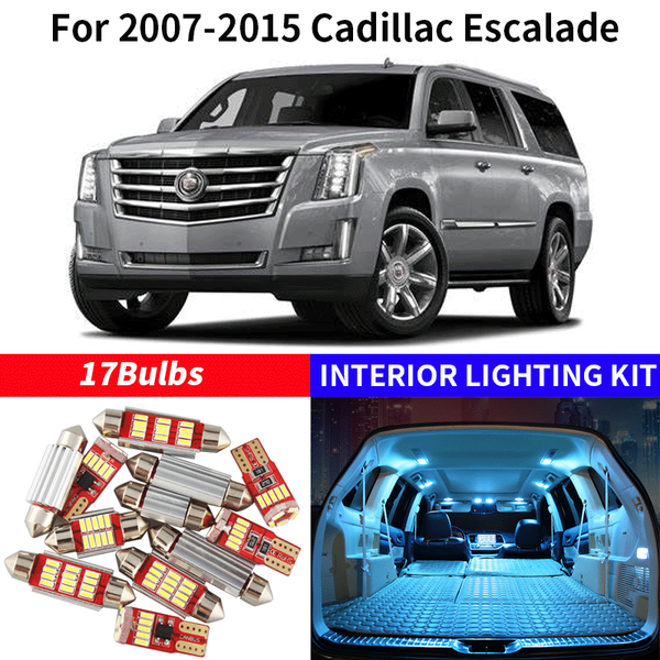 17x canbus white led light bulbs interior kit for 2007-2015 cadillacescalade map glove box trunk cargo license lamp 12v car lig
17x canbus white led light bulbs interior kit for 2007-2015 cadillacescalade map glove box trunk cargo license lamp 12v car lig