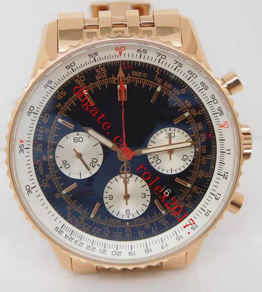 men's luxury products quality asia 7750 valjoux working chronograph blue dial and white subdials 18k rose gold stainless bracelet watch, Slivery;brown
men's luxury products quality asia 7750 valjoux working chronograph blue dial and white subdials 18k rose gold stainless bracelet watch, Slivery;brown