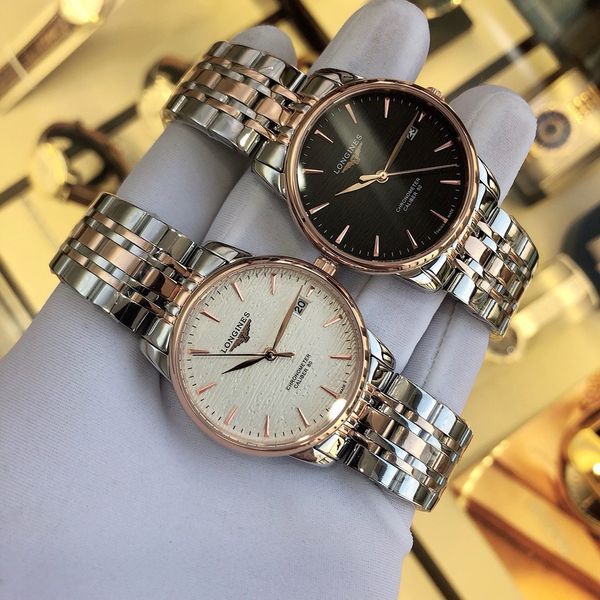 luxury women quartz watches 316l steel band quartz movement 36mm mineral glass 316l steel, White
luxury women quartz watches 316l steel band quartz movement 36mm mineral glass 316l steel, White
