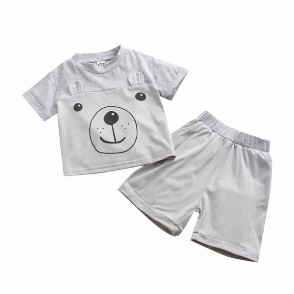telotuny toddler kids baby boys cartoon 3d bear outfits short sleeve two piece casual clothes children summer sets 410, White
telotuny toddler kids baby boys cartoon 3d bear outfits short sleeve two piece casual clothes children summer sets 410, White