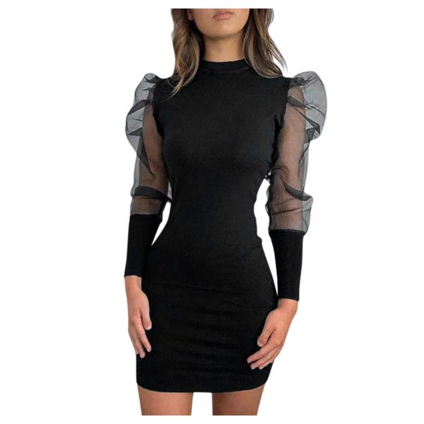 shoulder mesh tshirt black colorful gigot sleeve skinny tee shirt o-neck t shirt women spring slim fit mini dress party club @c, White
shoulder mesh tshirt black colorful gigot sleeve skinny tee shirt o-neck t shirt women spring slim fit mini dress party club @c, White