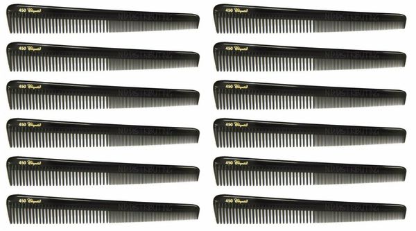 krest #450 cleopatra black 7.5" taper comb pack of 1 dozen barber (12 combs) new, Silver
krest #450 cleopatra black 7.5" taper comb pack of 1 dozen barber (12 combs) new, Silver