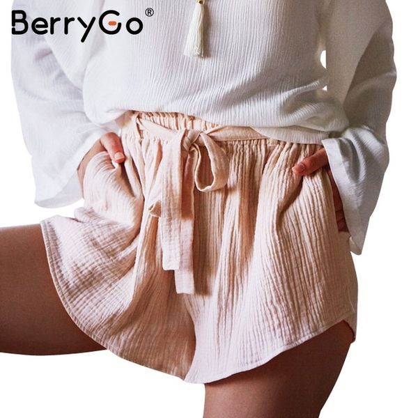 berrygo fashion summer beach 2020 shorts sash belt bow streetwear high waist shorts women elastic casual short black, White;black
berrygo fashion summer beach 2020 shorts sash belt bow streetwear high waist shorts women elastic casual short black, White;black