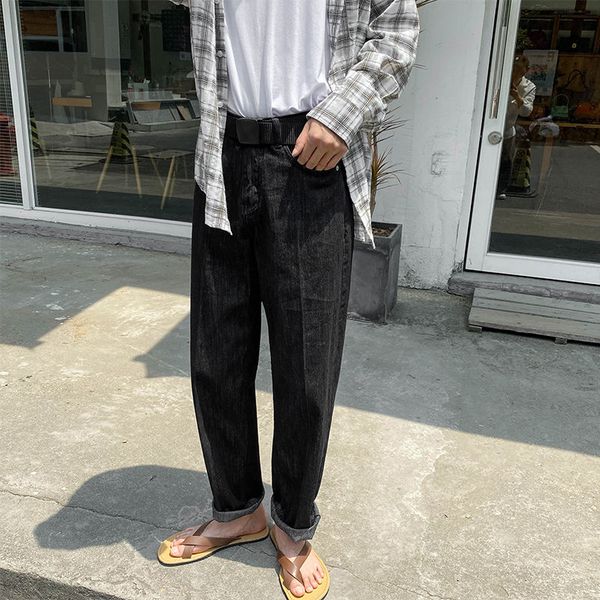 men's jeans korean straight fashion retro casual summer thin trousers men streetwear wild loose hip hop denim pants mens, Blue
men's jeans korean straight fashion retro casual summer thin trousers men streetwear wild loose hip hop denim pants mens, Blue