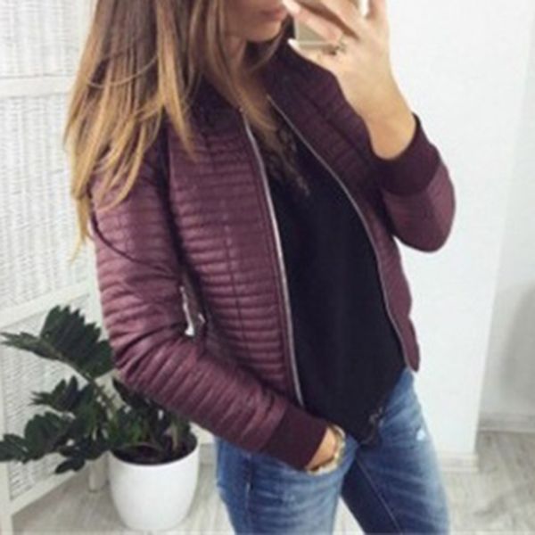 loozykit 2019 autumn winter bomer jacket women fashion slim cotton padded parkas casual collarless long sleeve zipper coat, Black
loozykit 2019 autumn winter bomer jacket women fashion slim cotton padded parkas casual collarless long sleeve zipper coat, Black