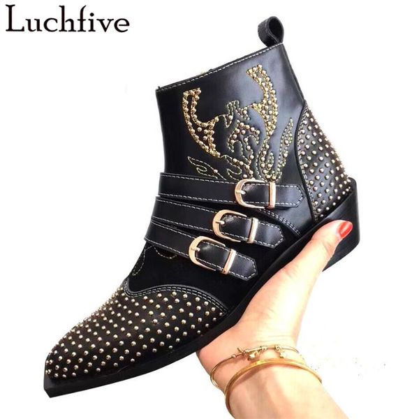 studded rivets short boots women pointy toe black shoes woman buckles strap winter boots sqaure heels ankle for women
studded rivets short boots women pointy toe black shoes woman buckles strap winter boots sqaure heels ankle for women