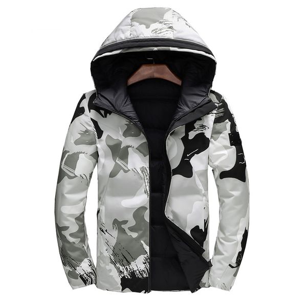 new winter 90% white duck down camouflage hooded jackets men,men's hooded parka coat, Black
new winter 90% white duck down camouflage hooded jackets men,men's hooded parka coat, Black