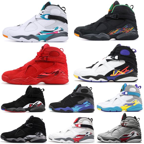 aqua 8 8s men basketball shoes south beach 3m reflective valentines day playoff 3peat chrome mens trainers sports sneakers 7-13 dropshipping
aqua 8 8s men basketball shoes south beach 3m reflective valentines day playoff 3peat chrome mens trainers sports sneakers 7-13 dropshipping