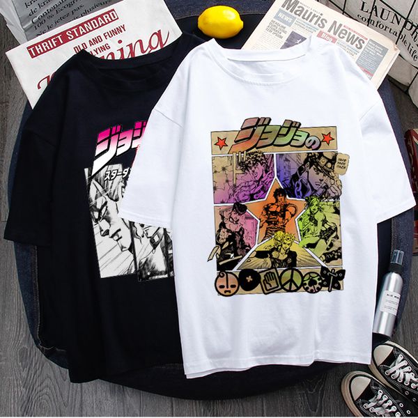 jojo bizarre adventure funny cartoon t shirt men fashion japanese anime t-shirt graphic summer tshirt hip hop tees male, White;black
jojo bizarre adventure funny cartoon t shirt men fashion japanese anime t-shirt graphic summer tshirt hip hop tees male, White;black