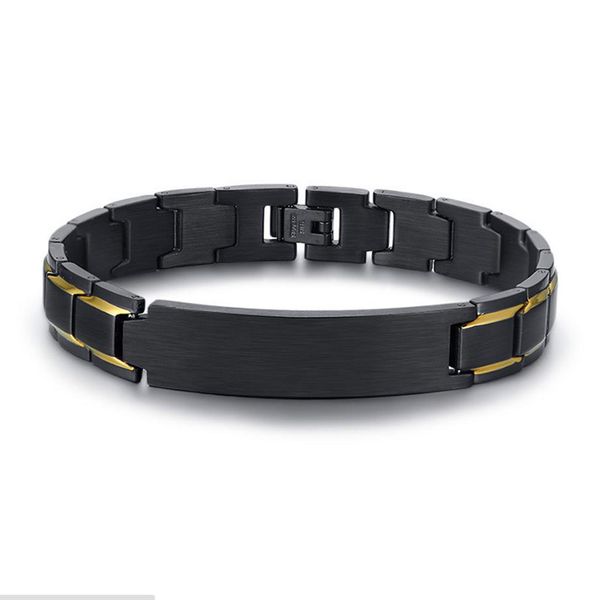 drop shipping simple titanium steel jewelry titanium steel surface brushed bent bracelet men's gift, Golden;silver
drop shipping simple titanium steel jewelry titanium steel surface brushed bent bracelet men's gift, Golden;silver
