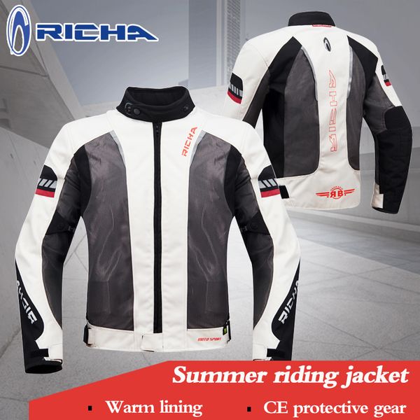 richa motorcycle jacket men breathable mesh racing protective gear removable protector retro summer moto jacket riding clothing
richa motorcycle jacket men breathable mesh racing protective gear removable protector retro summer moto jacket riding clothing