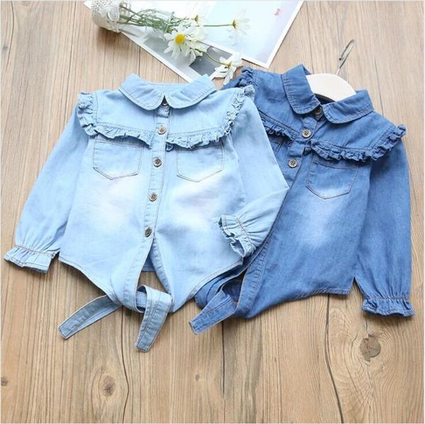 kids designer clothes baby girls falbala bowknot cowboy shirts blouse children spring autumn long sleeve lovely doll collar shirt cyp637, White;black
kids designer clothes baby girls falbala bowknot cowboy shirts blouse children spring autumn long sleeve lovely doll collar shirt cyp637, White;black