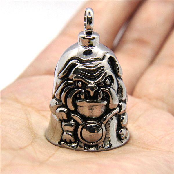 motorcycles biker mad dog biker bell pendant 316 stainless steel polishing heavy bell pendant, Silver
motorcycles biker mad dog biker bell pendant 316 stainless steel polishing heavy bell pendant, Silver
