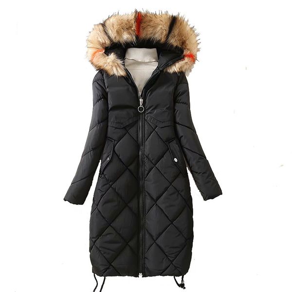 winter thick big fur slim hooded down parka women windbreaker slim winter woman coat women plus size 3xl warm long jacket, Black
winter thick big fur slim hooded down parka women windbreaker slim winter woman coat women plus size 3xl warm long jacket, Black