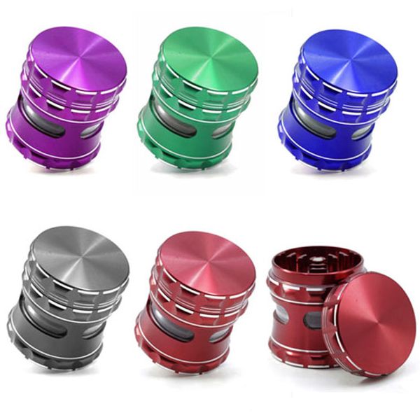 4PC алюминиевого сплава Grinder 63mMM 2,48 дюйма металла Grinder Herb специй дробилка с оконными Средний вогнутая измельчители
4PC алюминиевого сплава Grinder 63mMM 2,48 дюйма металла Grinder Herb специй дробилка с оконными Средний вогнутая измельчители