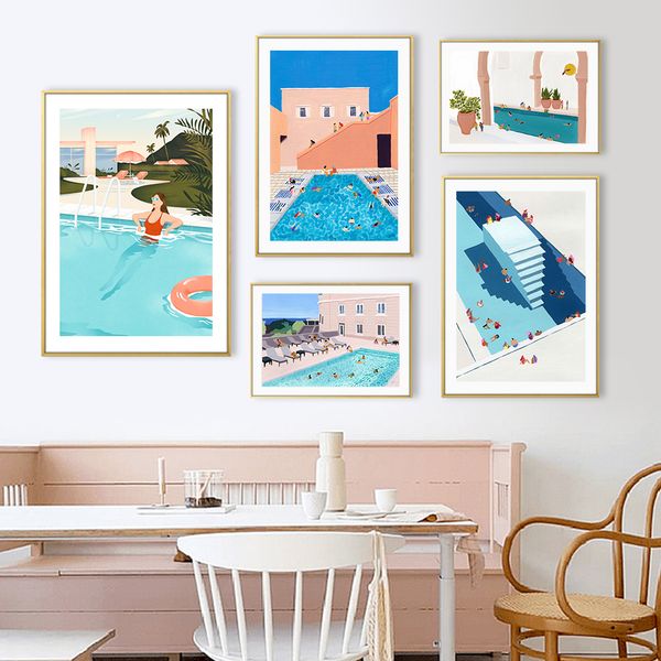 summer swimming party wall art pictures canvas paintings posters and prints interior for living room home decorations
summer swimming party wall art pictures canvas paintings posters and prints interior for living room home decorations