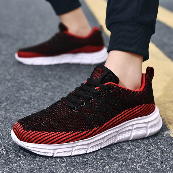 comfortable 2020 new casual shoes for men sneakers breathable lace-up lightweight walking mesh male fabric plus size 39-48, Black
comfortable 2020 new casual shoes for men sneakers breathable lace-up lightweight walking mesh male fabric plus size 39-48, Black